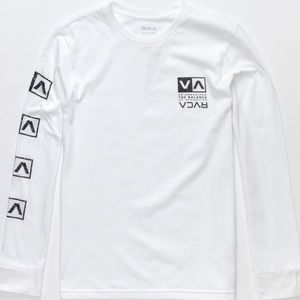 RVCA Youth Long Sleeve Tee